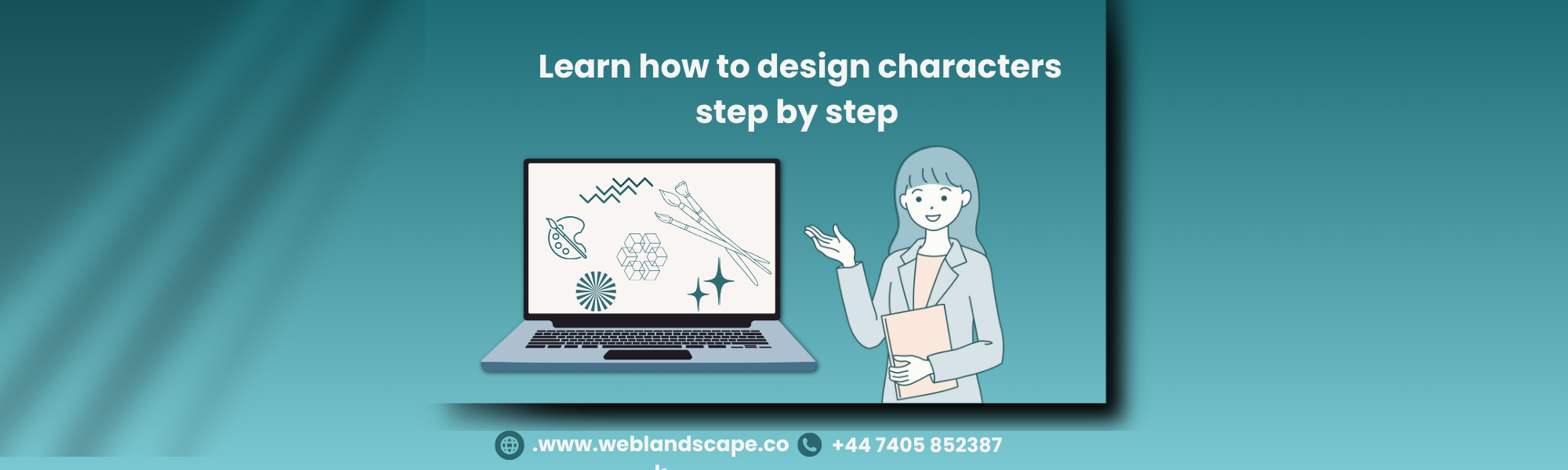 Learn how to design characters step by step